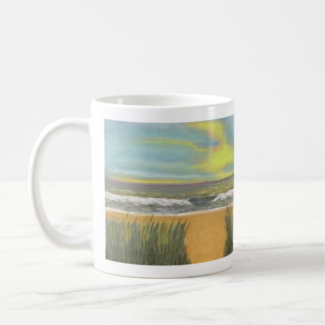 Caneca De Café Paisagem de Mayo Beach WellFrota Cape Cod (Esquerda)