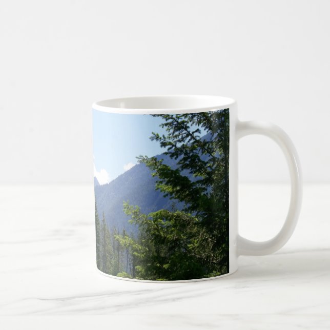 Caneca De Café Paisagem de Montana (Direita)
