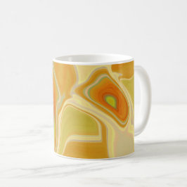 Caneca De Café Paisagem de Sonho em Ouro