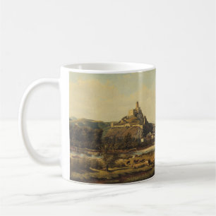 Caneca De Café Paisagem de Trencin na Eslováquia