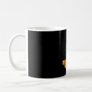 Caneca De Café paisagem desértica retrô do canyon palo duro texas