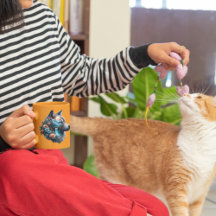 Paisagem do Lobo e da Natureza em dupla exposição