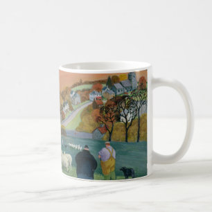 Caneca De Café Paisagem do outono