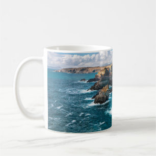 Caneca De Café Paisagem dramática na Cabeça de Mizen na costa a
