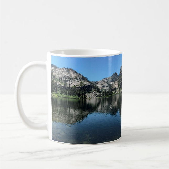 Caneca De Café Paisagem e Lago Belos do Lago Tahoe (Esquerda)