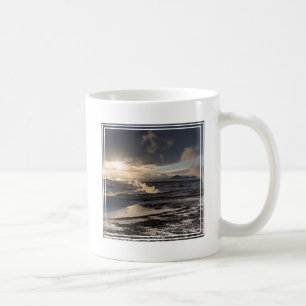 Caneca De Café Paisagem Geotérmica de Inverno