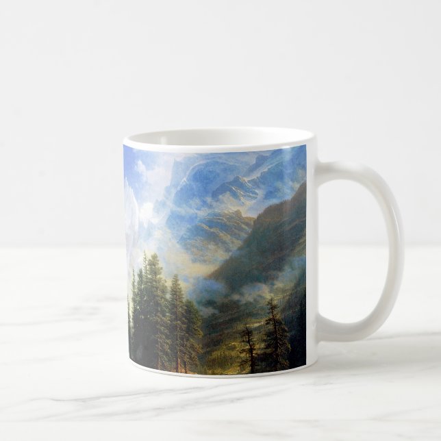 Caneca De Café Paisagem Montanha (Direita)