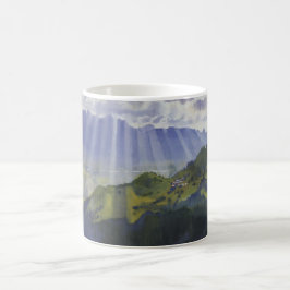 Caneca De Café Paisagem nas Suiças (Serebriakova)