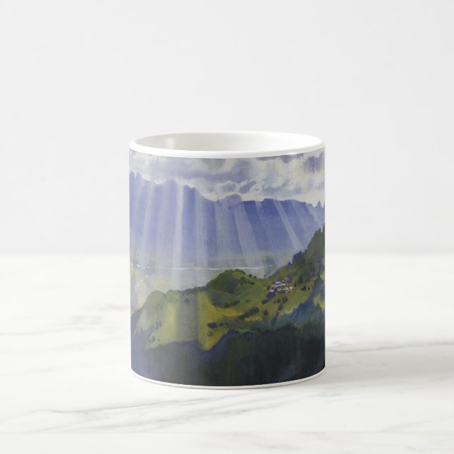 Caneca De Café Paisagem nas Suiças (Serebriakova) (Centro)