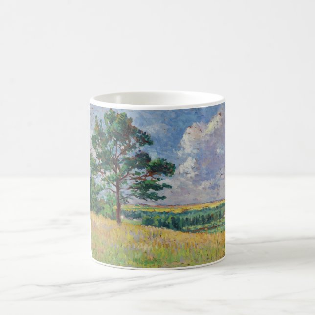 Caneca De Café Paisagem rural em Méréville, França (Arte) (Centro)