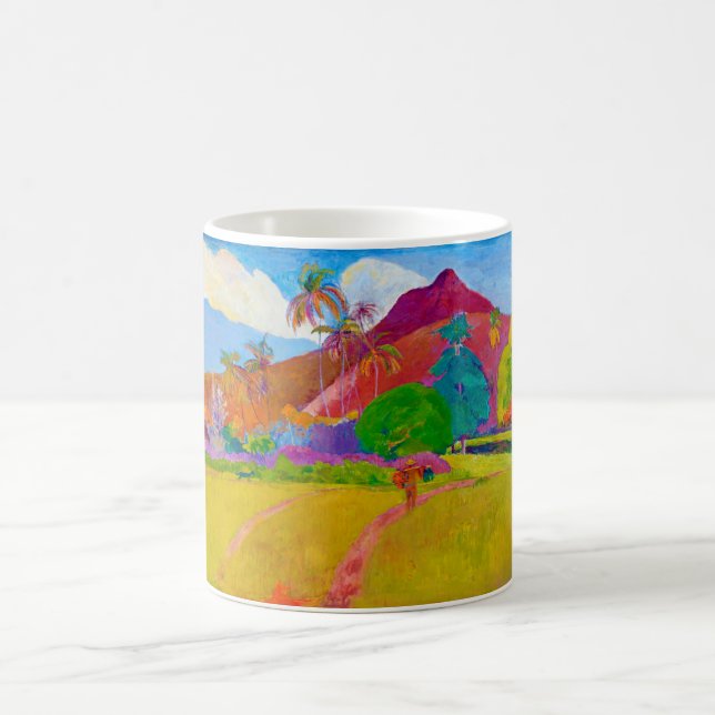 Caneca De Café Paisagem Tahitiana, Gauguin (Centro)