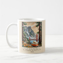 Paisagem Texturizada em 3D Vintage de Viagem pela