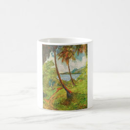 Caneca De Café Paisagem tropical em Martinica (Charles Laval)