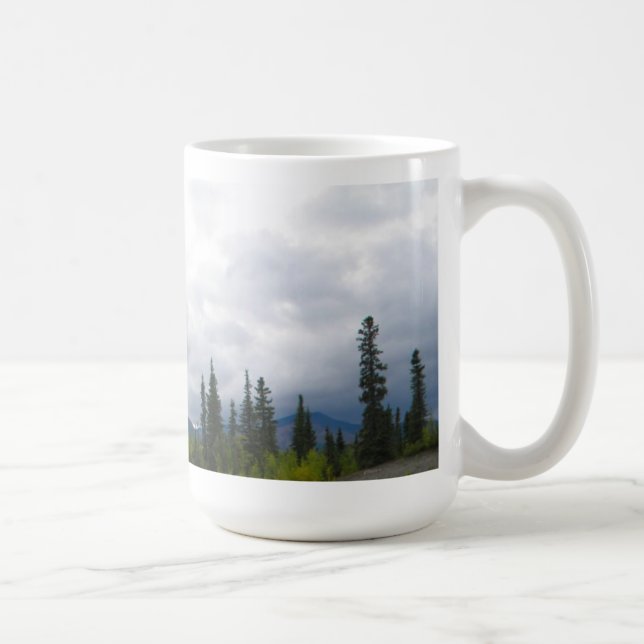 Caneca De Café Paisagem Yukon (Direita)