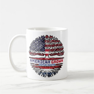 Caneca De Café Países Baixos Holandeses EUA EUA EUA EUA Estados U