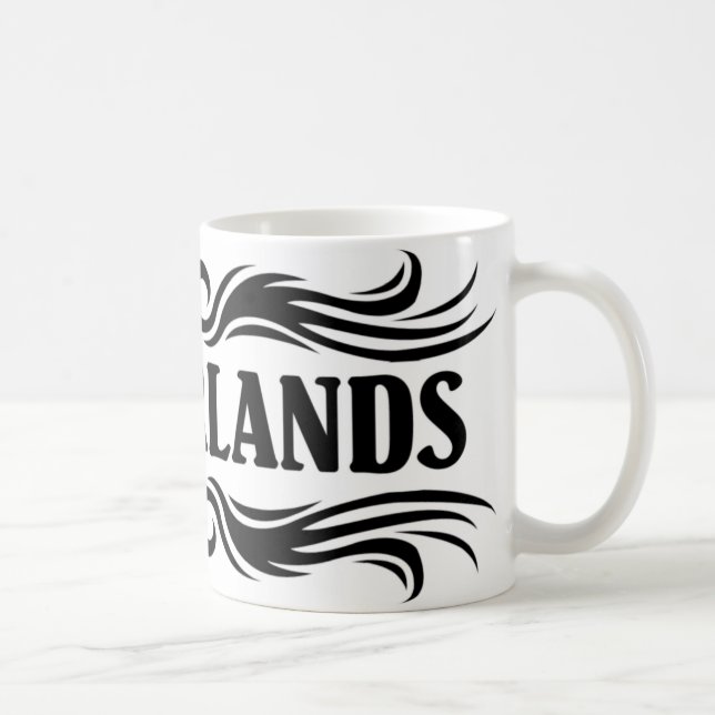 Caneca De Café Países Baixos tribais (Direita)