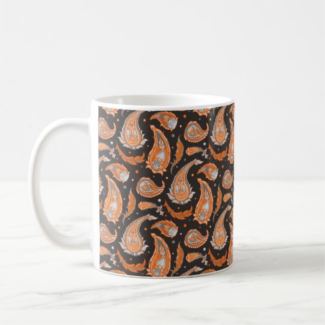 Caneca De Café Paisley pattern (Esquerda)