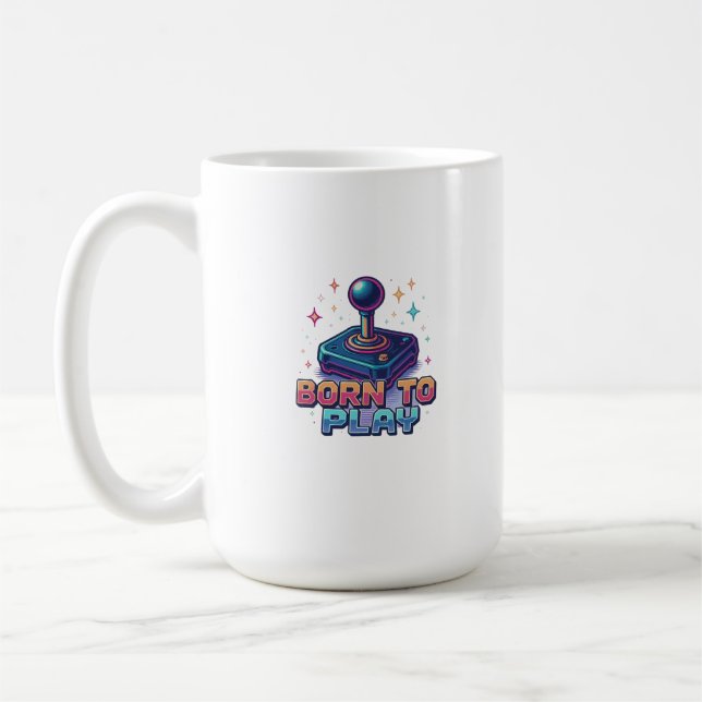 Caneca De Café Paixão de jogos (Esquerda)