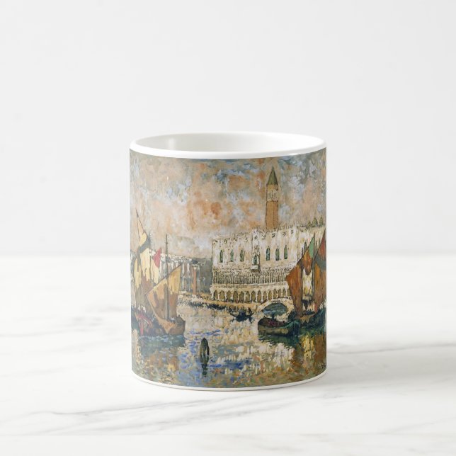 Caneca De Café Palácio de Cães (Palazzo Ducale) (Veneza, Itália) (Centro)