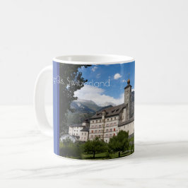 Caneca De Café Palácio de Stockalper, Brig-Glis, Suiça