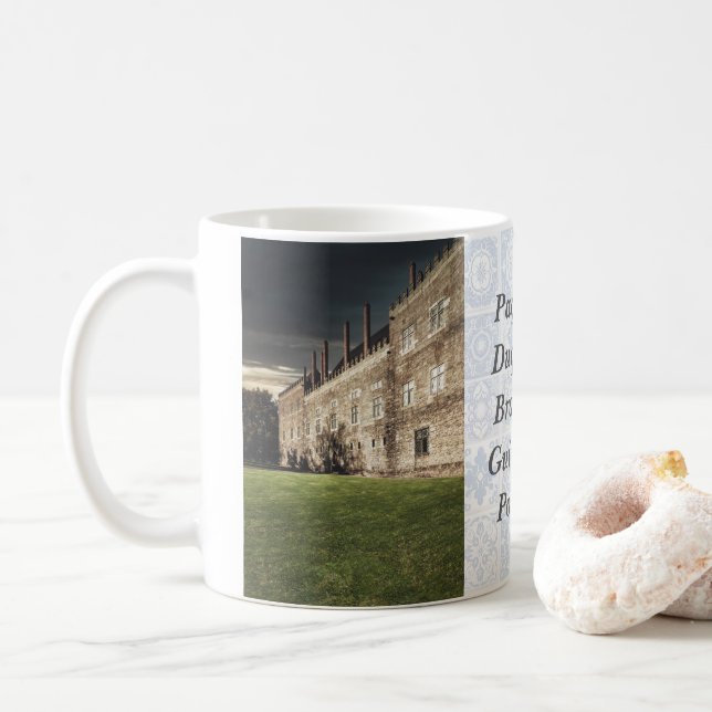 Caneca De Café Palácio dos Duques de Braganza (Com Donut)