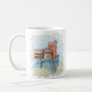 Caneca De Café Palácio Pena em Sintra, Portugal