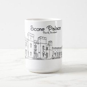 Caneca De Café Palácio Scone, Perth, Escócia