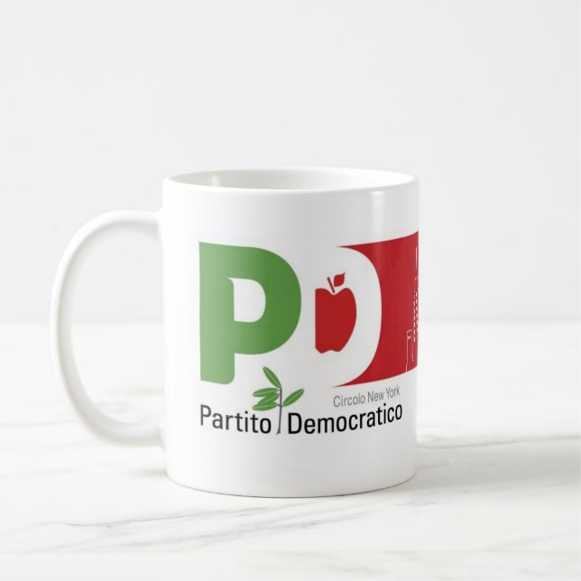 Caneca De Café Paládio grandioso New York de Tazza Circolo (Esquerda)