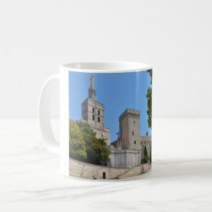 Caneca De Café Palais des Papes em Avignon, França
