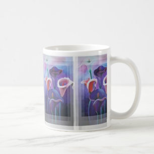 Caneca De Café Palas Roxas Lilac E Arte Roxa