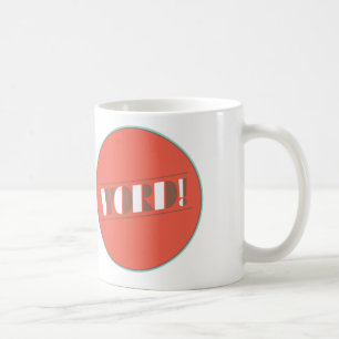 Caneca De Café Palavra! Café Mug por um bom humor Design
