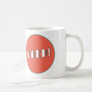 Caneca De Café Palavra! Café Mug por um bom humor Design