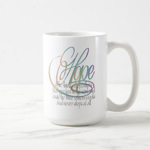 Caneca De Café Palavra da esperança