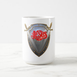 Caneca De Café Palavra De Jesus Grande E Lata De Blindagem