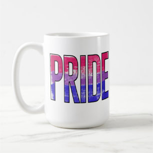 Caneca De Café Palavra de Orgulho Bissexual