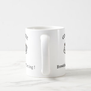 Caneca De Café Palavras de Café Exclusivas Personalizadas de Pala