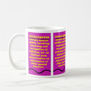 CANECA DE CAFÉ PALAVRAS DE CORTE DE APRENDIZAGEM PARA CRIANÇAS