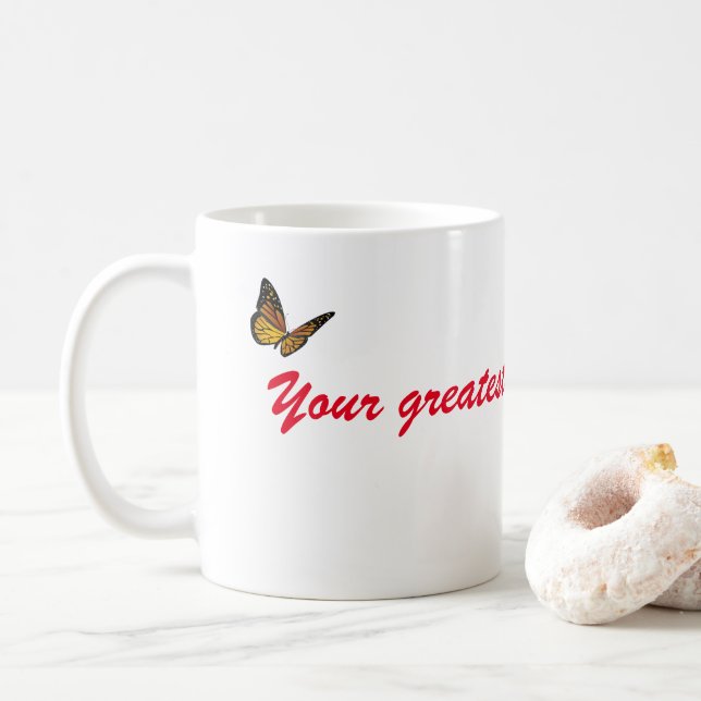 Caneca De Café Palavras de Sabedoria Mug (Com Donut)