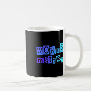 Caneca De Café Palavras Diversão Positiva de Mensagens Novelty Un