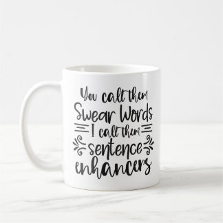 Caneca De Café Palavras Engraçadas De Café Mug