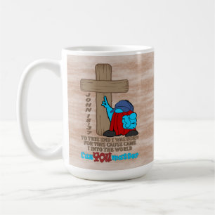 Caneca De Café Palavras inspiradoras entre Cristos Rufus