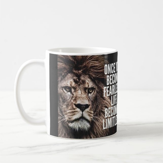 Caneca De Café Palavras Motivacionais (Esquerda)