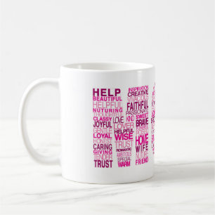 Caneca De Café palavras sobre a mamã