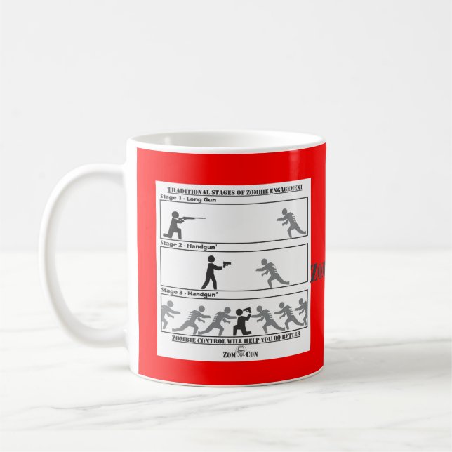 Caneca De Café Palcos tradicionais do noivado do zombi (Esquerda)