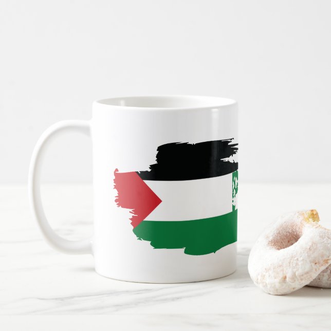 CANECA DE CAFÉ PALESTINA LIVRE (Com Donut)