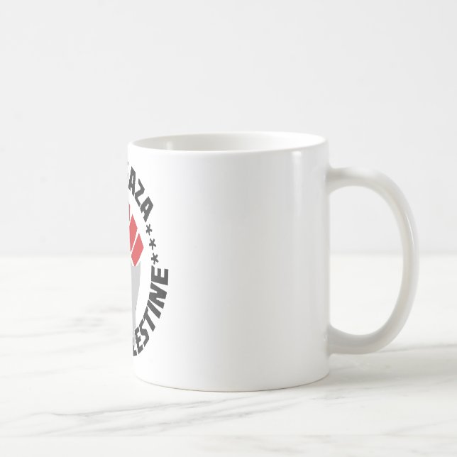 Caneca De Café palestina livre de gaza (Direita)