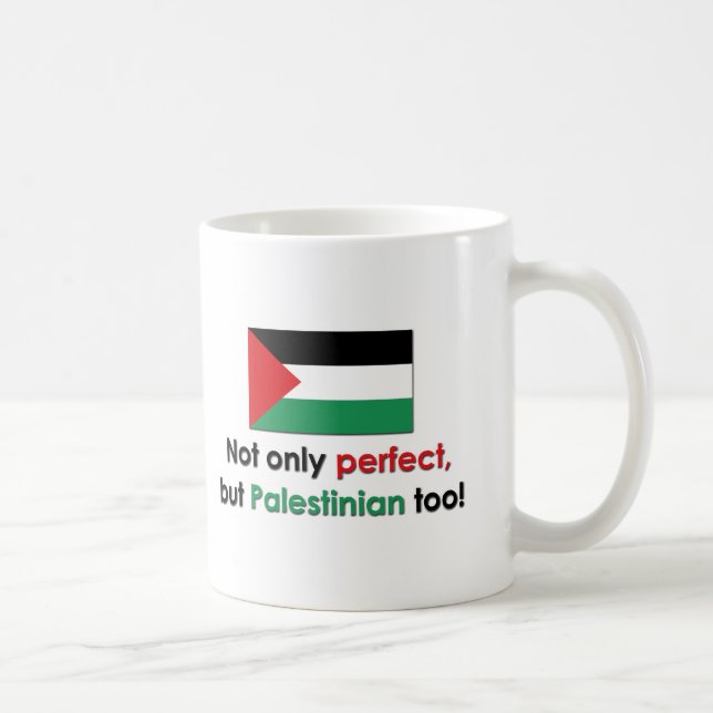 Caneca De Café Palestino perfeito (Direita)