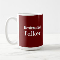 Palestrante Designado Engraçado Red Mug