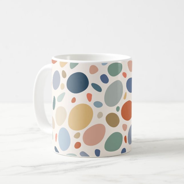Caneca De Café Paleta Pebble (Frente Esquerda)