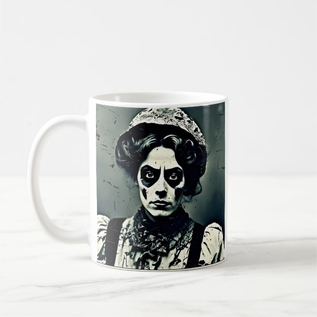Caneca De Café Palhaço Assombrado (Esquerda)